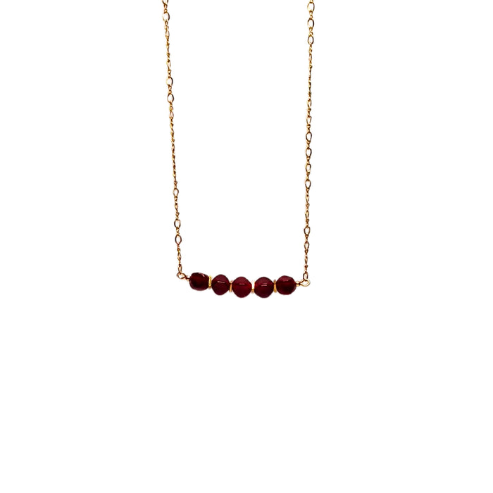 Cherry Red Necklace